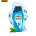 Fiama Men Body Wash Shower Gel Cool Burst 250ml Body Wash for Men with Icy-Cool skin conditioners for Soft & Refreshed Skin, Mens Moisturising Bodywash for Dry Skin. 