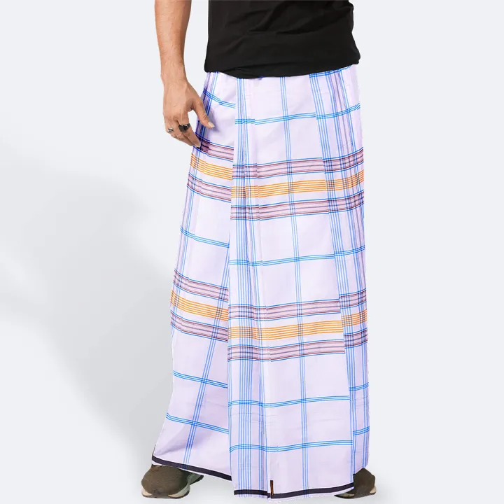Amanat%20Shah%20Lungi%20Saz%20bilash%205.5%20Hand%20Multicolor%20Jori%20Check%20Design%20Cotton%20Lungi%20-%20Image%203