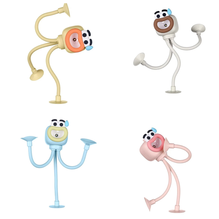 Cartoon Octopus Mini Night Light Cute Animal Portable LED Light Bedroom Decoration Can Be As Phone Holder