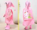 Fashion New Children Kids Raincoat Girls Boys Rain Coat Poncho Jacket Outdoor Student Rainwear With School Bag Position.