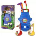 Kids Mini Plastic Golf Club Set Toy with 3 set balls and All Accessories. 
