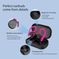 IPX7 Waterproof Wireless Headset Bluetooth Earphone Dual Wear Style Sport Running Stereo Headphone Long Play Time Mic Earbuds.