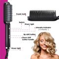 2024 Multifunctional Hair Straightener Hot Comb Curling Iron Fast Heated Electric Straightening Comb Curling Iron Hair Brush. 