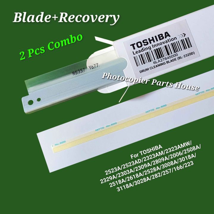 Cleaning blade+Recovery for TOSHIBA photocopier e Studio 2523A/2523AD/2323AM/2323AMW/2329A/2303A/2309A/2006/166/282/2508A/2518A/2618A/2528A