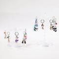 Metallic Counter Top Spinner Display Stand Convenient Multi-tiered Transparent Jewelry Rotating Ring Display Holder Compact. 