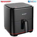 Sharp KF-AF70M-BK Air Fryer Auto Pot Detection. 
