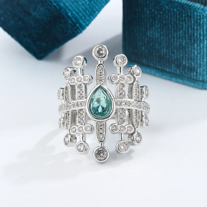 Party%20Jewelry%20Wedding%20925%20Silver%20Iba%20Zircon%20Ring%20New%20Sparkling%20Para%20Women's%20Jewelry%20Glossy%20Bridal%20Ring%20for%20Women%20-%20Image%205