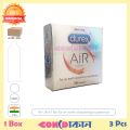 Durex AIR Ultra Thin Condom for an earth shattering experience 1 Box (3 Pcs) Indian. 
