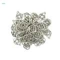 2x50 Pieces Tibetan Knot Jewelry Making Charms Pendant DIY Craft. 