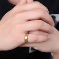 Stylish Men Stainless Steel Creative Finger Ring. 