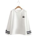 Cat Fish Printed Cotton Full Sleeve Tshirt For Winter.