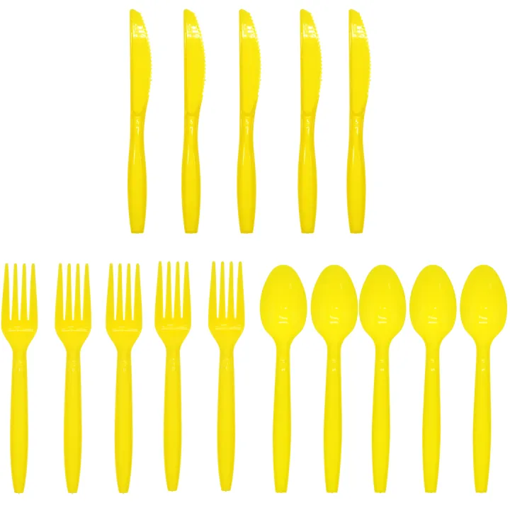 Reusable%20Blue%20Yellow%20Green%20Black%20Purple%20Knives%20Forks%20Spoons%20Cutlery%20Birthday%20Party%20Tableware%20Wedding%20Anniversary%20Party%20Supplies%20-%20Image%202