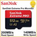 SanDisk Extreme Pro Micro SD Card microSDXC UHS-I U3 V30 4K Memory Card for OSMO Action Camera GoPro Insta360 Trans Flash Card. 