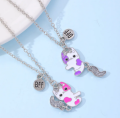 1/5Pairs Cute Cats Magnetic Necklaces for Women Lovely Best Friends Pendant Chain Friendship Jewelry Gifts. 