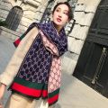 Luxury Cashmere Scarf Women Winter Warm Bufanda Shawl Wraps 2023 New Thick Print Female Pashmina Blanket Travel Poncho Stoles. 