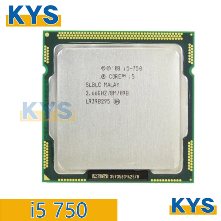Intel Core For i5 750 Processor 8MB cache LGA1156 Desktop
