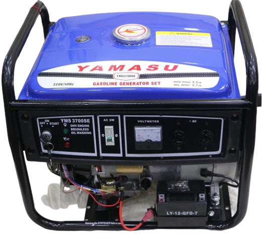 (Petrol/Octane) Generator - Self Key Start System - 2.7 KW - YMS3700SE - YAMASU