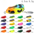 Umpan Katak Fishing Frog Lure 4.5cm 8.5g Soft Bait Lure with Mustad Hook. 