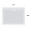 30Pcs Self-Adhesive Business Card Pockets with Top Open for Loading, Card Holder for Organizing and Protecting Cards. 