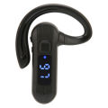 Wireless Bone Conduction Earphones, Voice Control Answering Long Transmission Distance Single Ear Bone Conduction Headset for Sports for Business. 