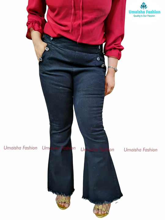 Ladies%20Exclusive%20Bootcut%20Denim%20Jeans%20Pant%20-%20Image%203