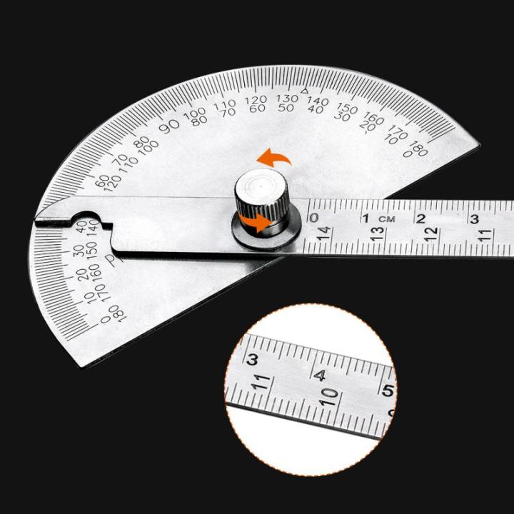 180%20Degree%20Protractor%20Metal%20Angle%20Finder%20Goniometer%20Angle%20Ruler%20Stainless%20Steel%20Woodworking%20Tools%20Rotary%20Measuring%20Ruler%20100cm%20-%20Image%203