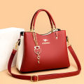 Kangaroo Genuine Leather Women's Bag 2023 New Simple and Versatile Women's Handbag Middle-aged Lady One Shoulder Crossbody Bag. 