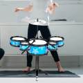 Kids Drum Set Childrens Simulation Drum Toy for Birthday Christmas Holiday.
