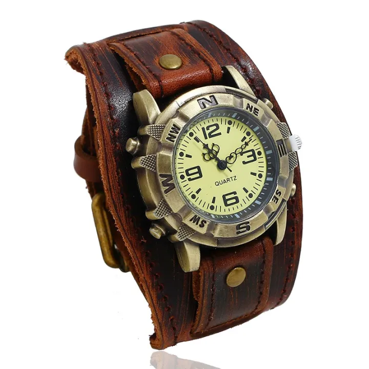 All-Match%20Fashion%20Punk%20Retro%20Brown%20Black%20Belt%20Strap%20Leather%20Watch%20Men%20Bracelet%20For%20Women%20Jewelry%20Freely%20Shipping%20-%20Image%203