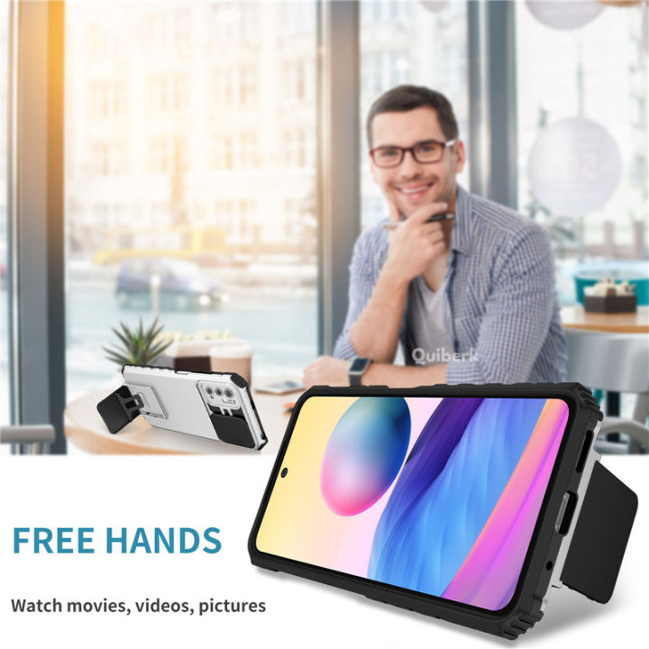 Quiberk%20for%20Xiaomi%20Redmi%20Note%2010%205G%20Phone%20Case%20Slide%20Camera%20Cover%20Kickstand%20Hard%20Shockproof%20Armor%20Back%20Casing%20-%20Image%207