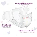 Neocare Belt System Baby Premium Diaper S (3-6 kg) - 50pcs (Free Towel).