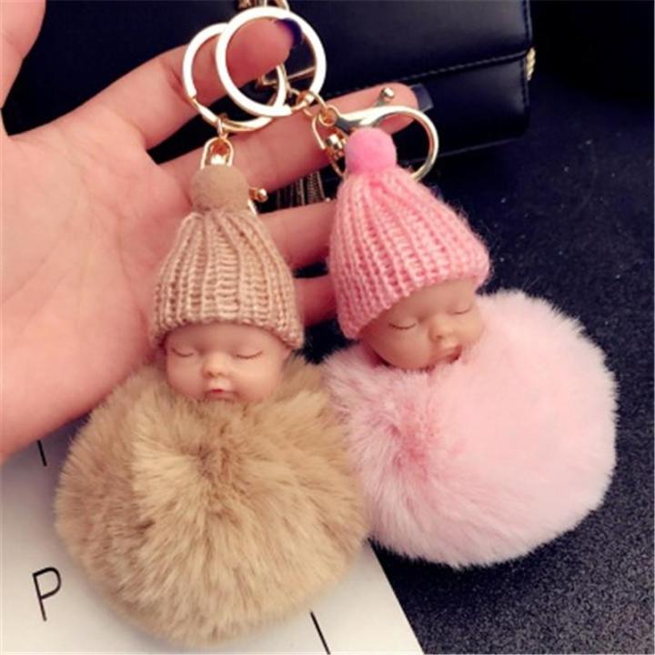 Woolen%20Doll%20Shaped%20Key%20Ring%20-%20Image%202