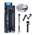 SHOOT 3 Way Waterproof Monopod Selfie Grip Tripod Mount For Gopro Hero 5 4 Session SJ4000 Xiaomi Yi 4K Sports Camera Accessories.