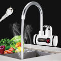 Electric Digital Display Instant Hot Water Tap wall mount. 