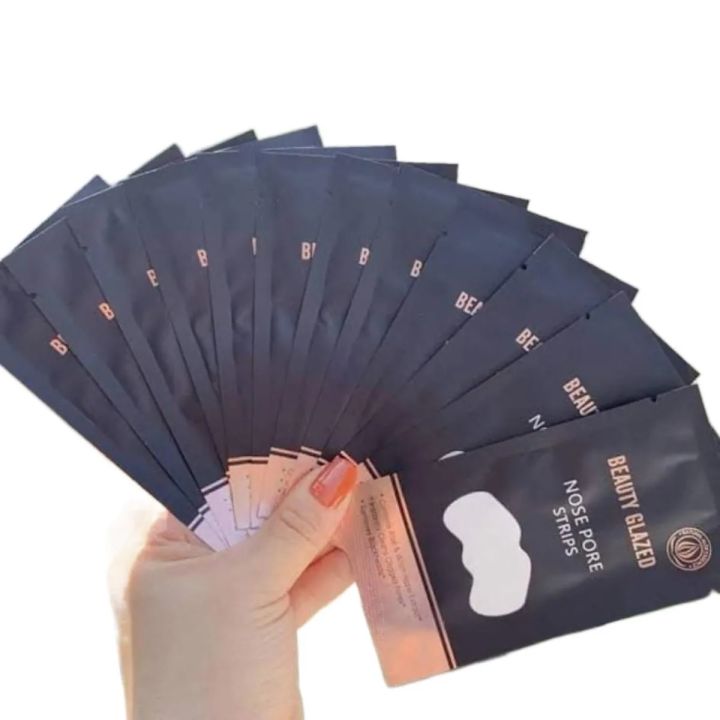 Beauty Glazed Nose Pore Strips blackhead remover - 5 pcs