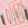 Movable Pencil 0.5mm Mechanical Pencil Peach Astronaut Automatic Pencils Cute Animals Press Pen Student.