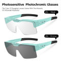 WEST BIKING Cycling Sunglasses Flip Up Photochromic/Polarized Lens Sunshades Glasses MTB Road Bike Fit Over Driving Goggles.