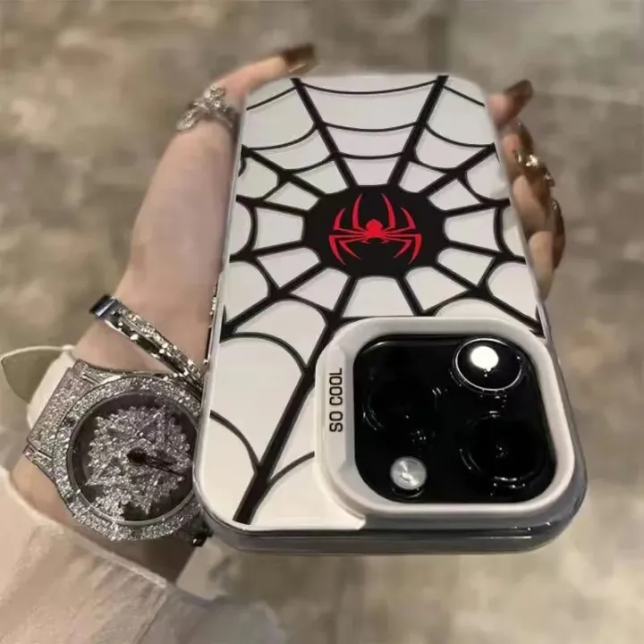 For%20iPhone%2015%2014%2013%2012%2011%20Pro%20Max%20Plus%20Mini%20XR%20XS%20X%20Spider%20Man%20Laser%20Matte%20Hard%20Phone%20Case%20on%20iPhone15%2014ProMax%20Shockproof%20Cover%20-%20Image%204