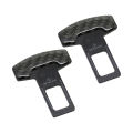 2PCS Car Seat Belt Buckle Car Seat Safty Belt Alarm Canceler Stopper Car Accessories.