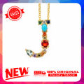 【Hey my home】26 English Alphabet Letter Multicolor Rhinestone Inlaid. 