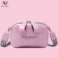 Hush Puppy Bag Women's shoulder bag Textured small square bag trendy fashion sling bag PU leather. 