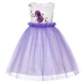 Kids Girls Flower Floral 1 3 5 to 10 12 13 Years Old Gala Princess Dresses Communion Spanish Baby Dress Lilac Children Clothes. 