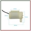 Mini DC Water Pump 120L/H DC 5V~6V Operate for Aquariam DIY Auto Handwash. 