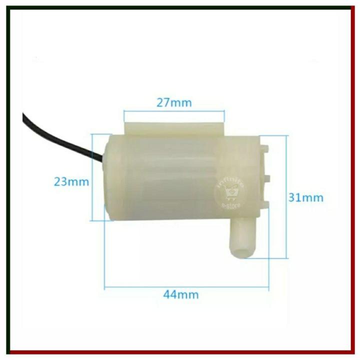 Mini%20DC%20Water%20Pump%20120L/H%20DC%205V~6V%20Operate%20for%20Aquariam%20DIY%20Auto%20Handwash%20-%20Image%205