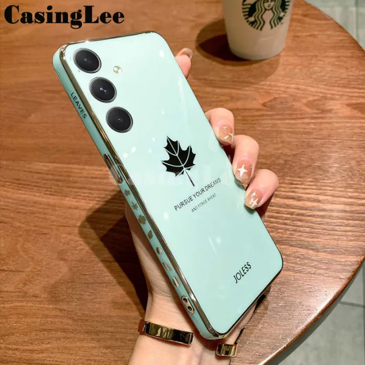 For%20Samsung%20A35%20case%20Shining%20Maple%20Leaf%20Design%20soft%20plating%20Cover%20For%20Samsung%20Galaxy%20A35%20Back%20Cover%20Phone%20cases%20-%20Image%205