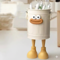 1 Pcs cartoon pen holder organizer simple storage holder for desk storage, office storage, home study storage. 