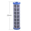 10 Inch Stainless Steel Wire Mesh Filter Cartridge Water Purifier Pre Filter for Scale Prevention.