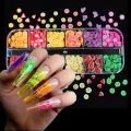 3D Mini Fruits for Nails Fruit Slices Charms Summer Decoration Polymer Clay Flake Accessories DIY Gel Lemon Strawberry Supplies.