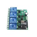 【Special offer】 ESP8266 4CH 12V Relay Module Smart Home APP Remote Control Switch diy electronics. 