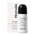 Minimalist Underarm Roll On Deodorant with Nonapeptide + AHA BHA 06% | Controls Odour & Fades Darkness | Fragrance & Aluminium Free | Exfoliating Deo For Women & Men | 40ml. 